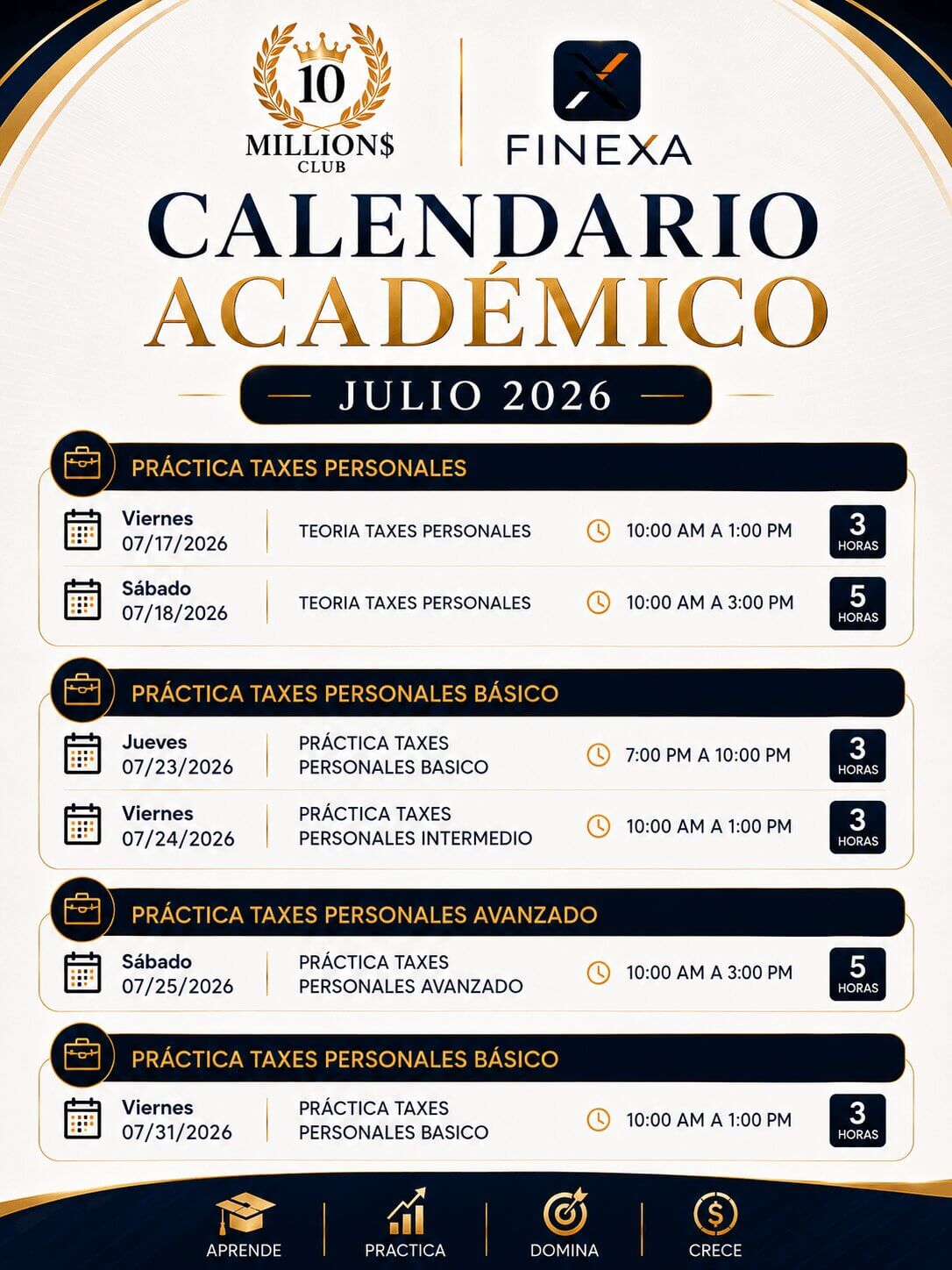Horario 1