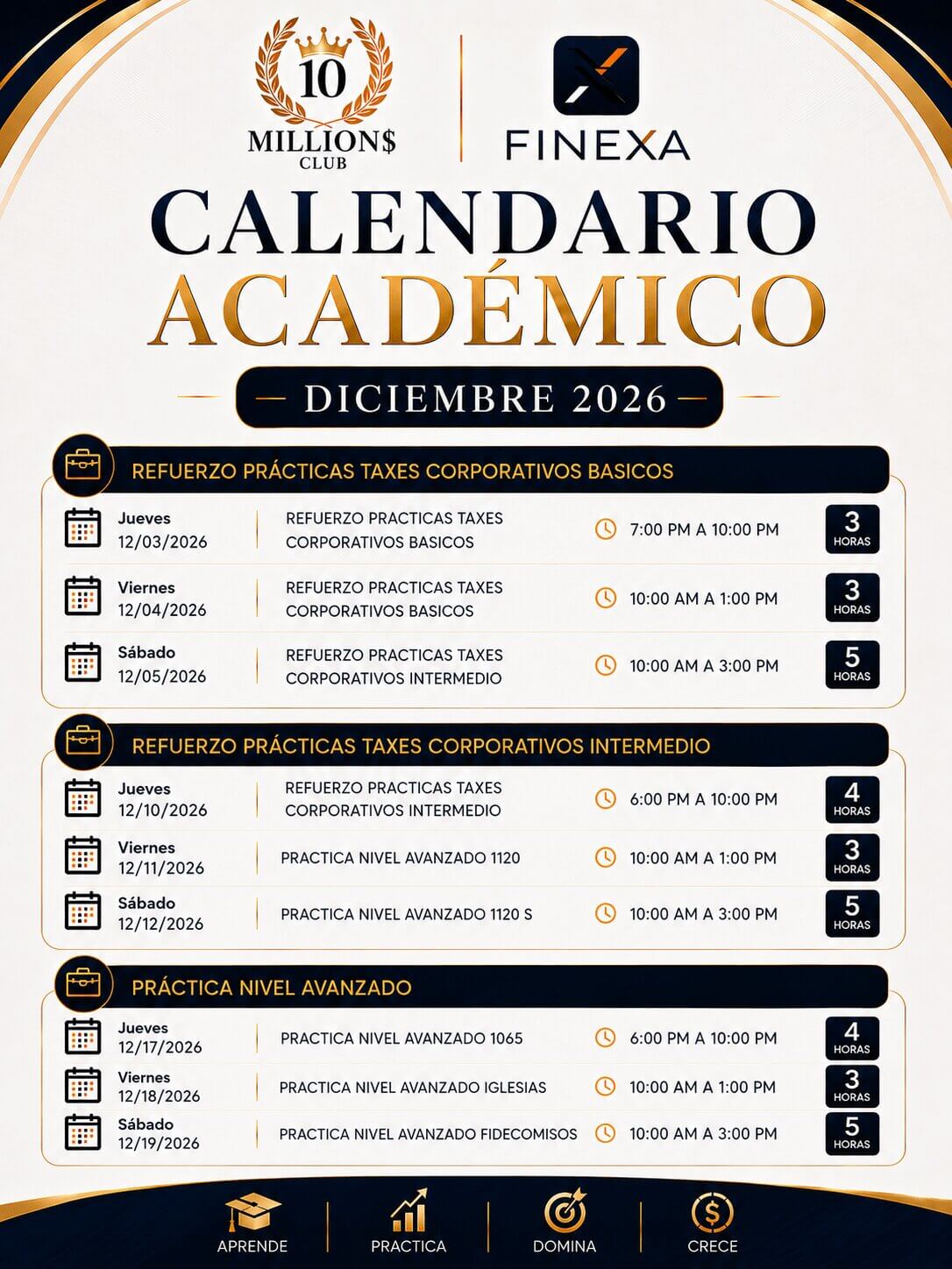 Horario 6