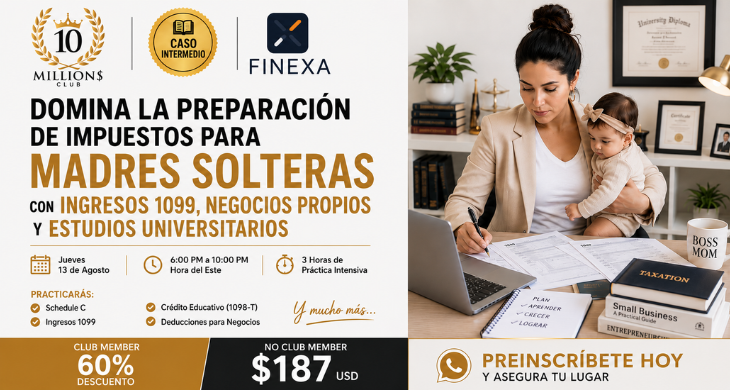Caso de Preparacion de Impuestos para Madres Solteras con fomularios